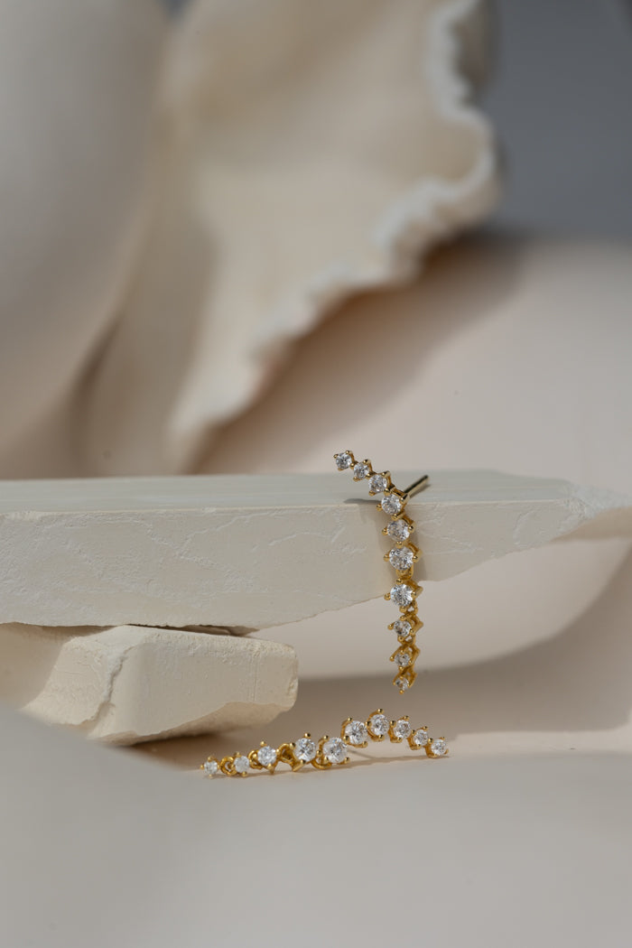 MARTINEZ EARRINGS 18K GOLD VERMEIL