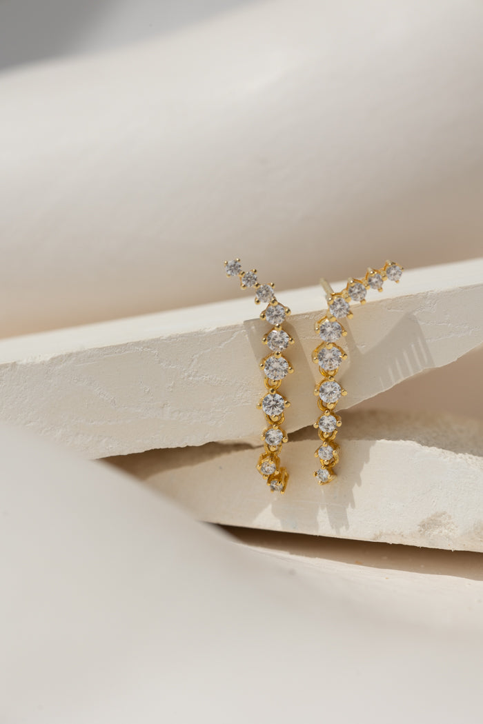 MARTINEZ EARRINGS 18K GOLD VERMEIL